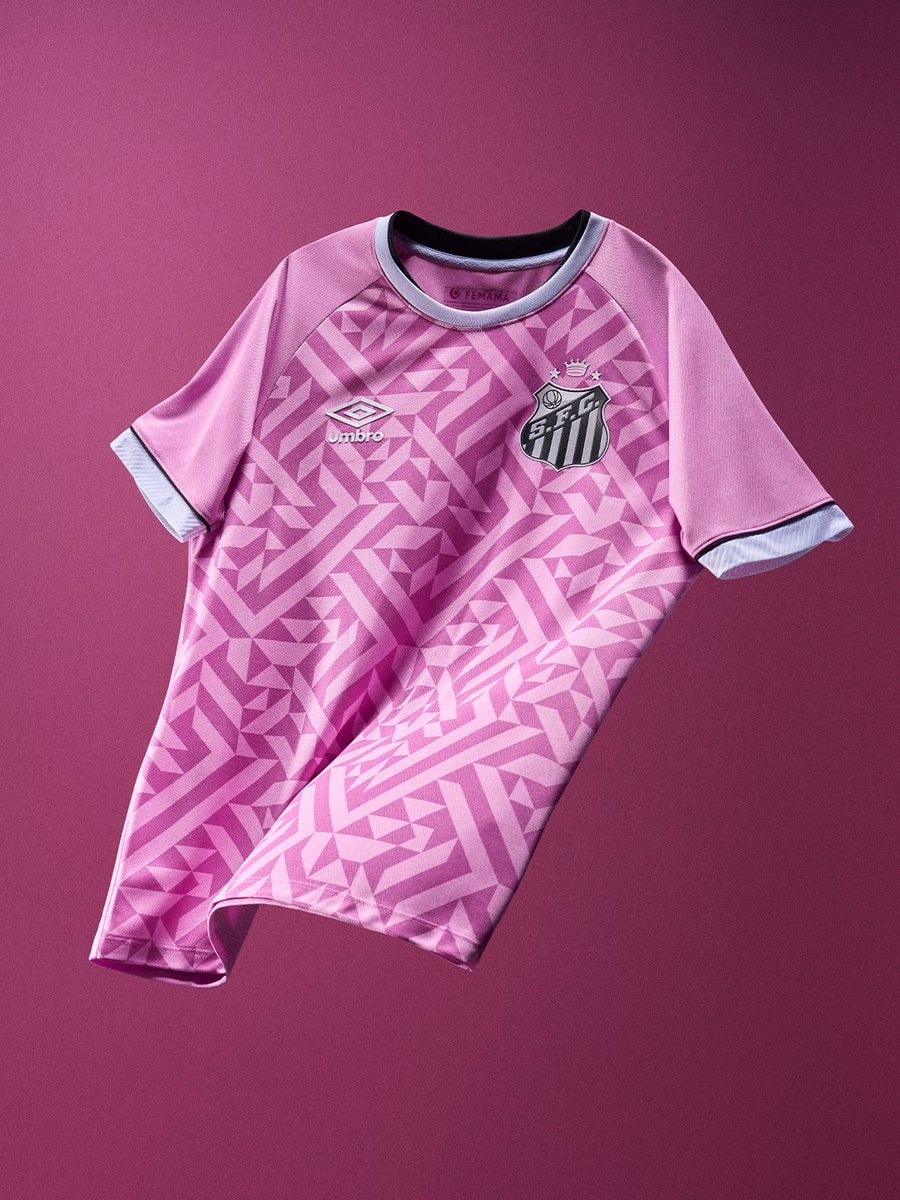 Santos Pink October jersey