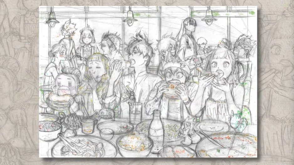 BLACK CLOVER Yuki Tabata sketch