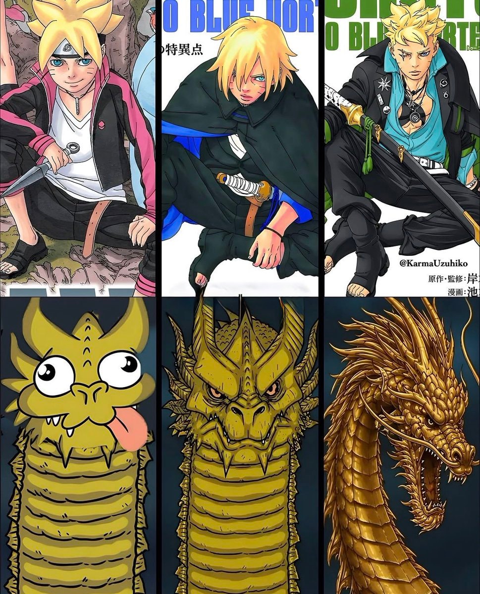 anime character glow up