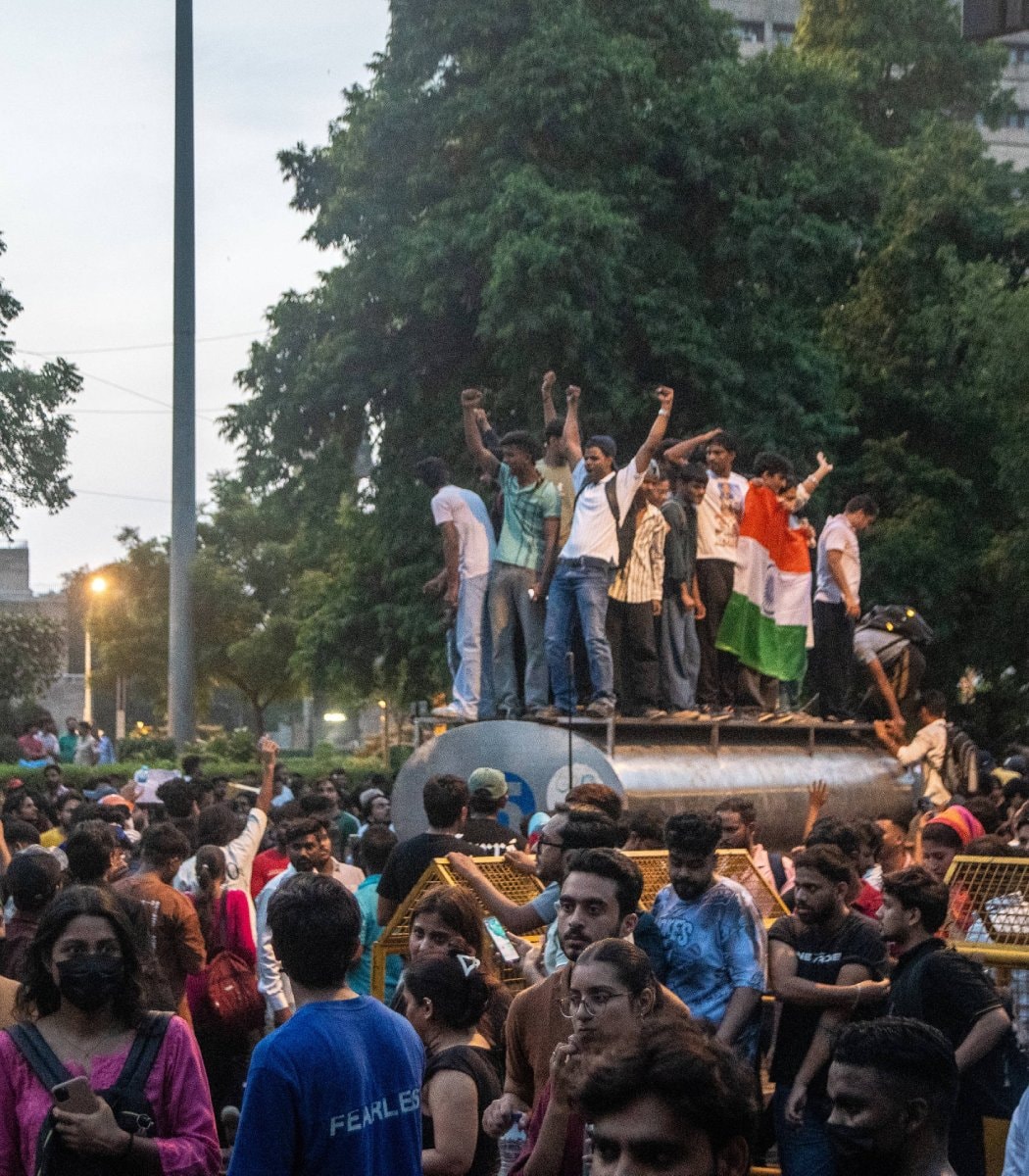 Greta Thunberg Indian student protest solidarity (photo 2 of 2)