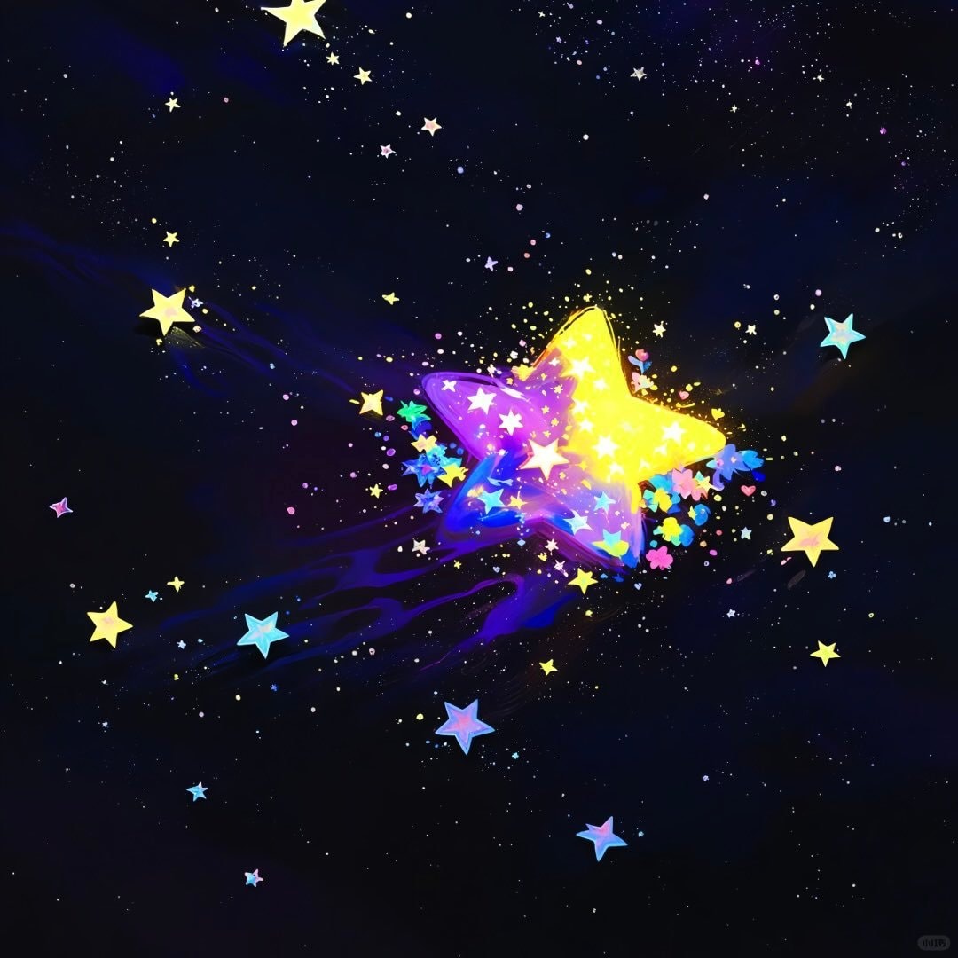 Dreamlike Cosmic Space Stars (photo 4 of 4)