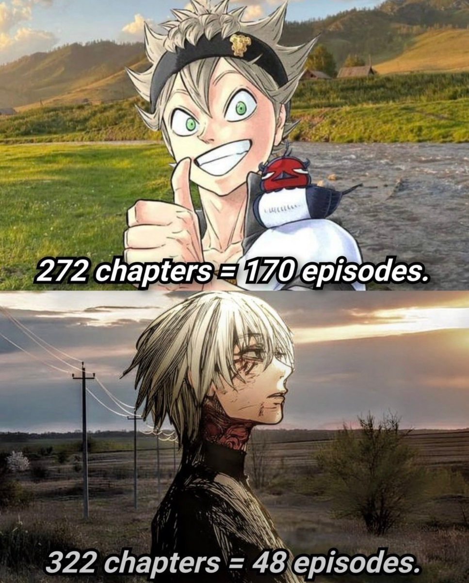anime chapter to episode ratio