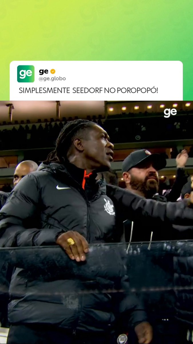 Seedorf Poropopo Corinthians fans