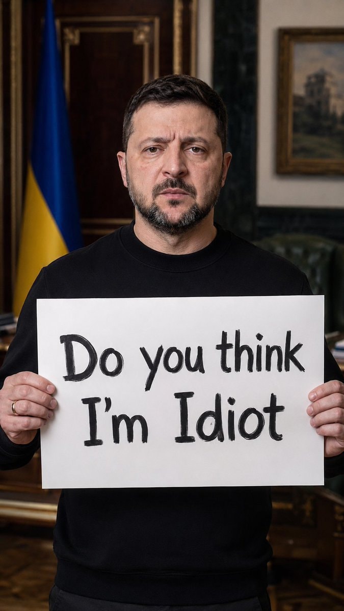 Zelenskyy idiot poll