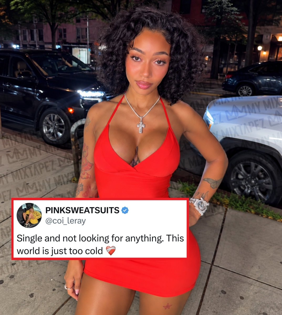 Coi Leray single mother announcement