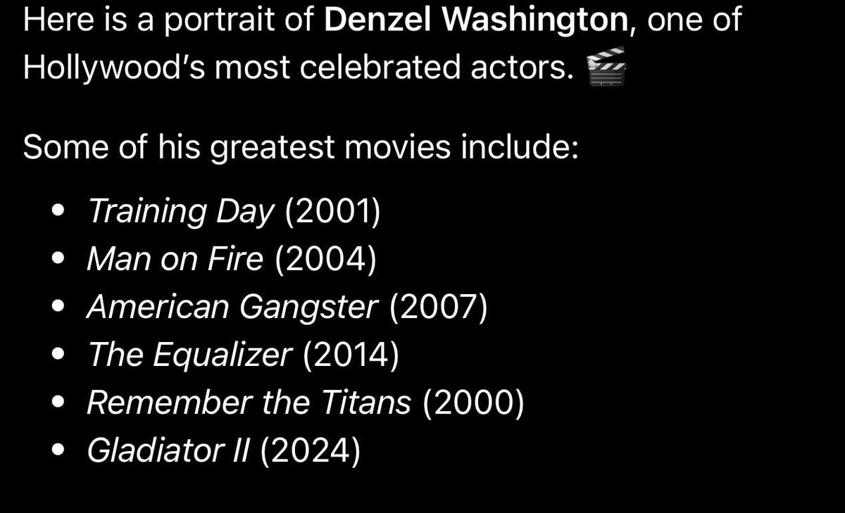 Denzel Washington classic films (photo 2 of 2)