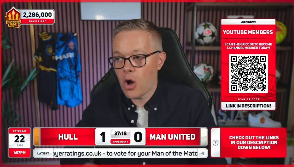 THE UNITED STAND Man United Hull reaction