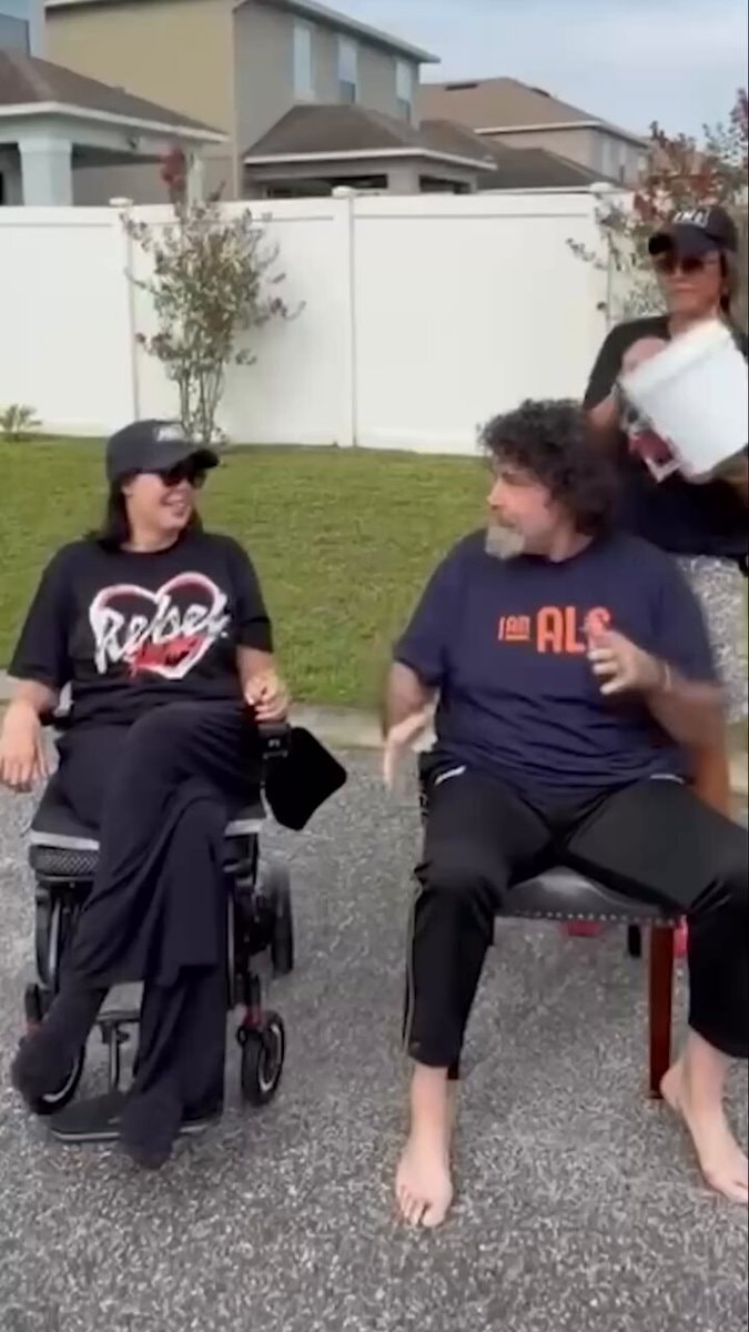 Mick Foley ALS Ice Bucket Challenge Rebel