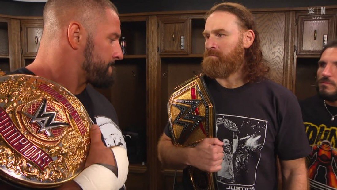 Bron Breakker Sami Zayn SmackDown