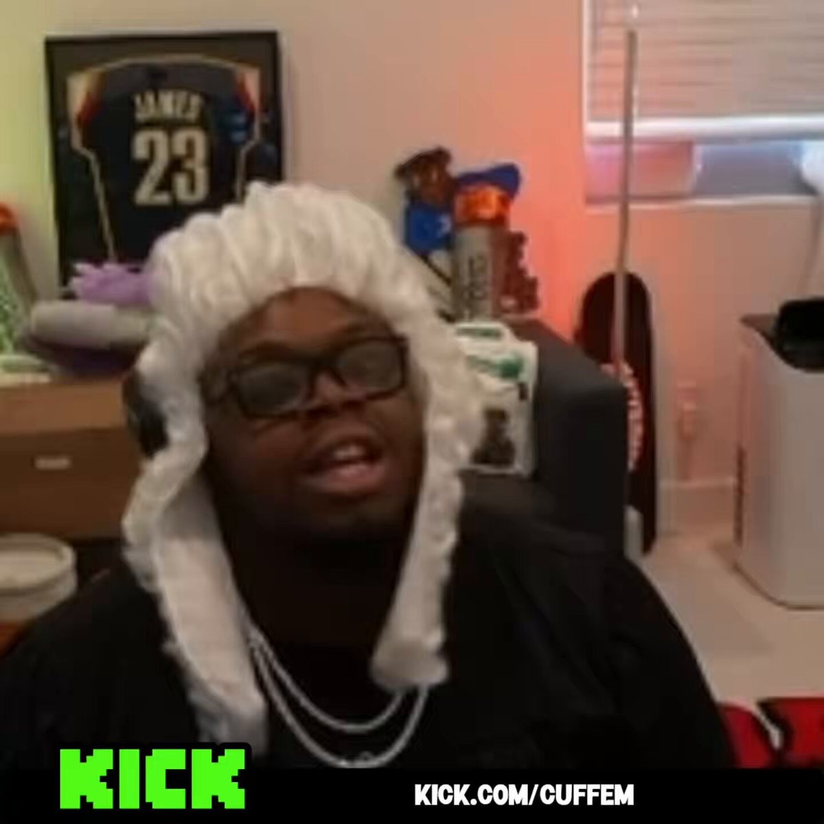 Cuffem thanks Adin Ross on KICK