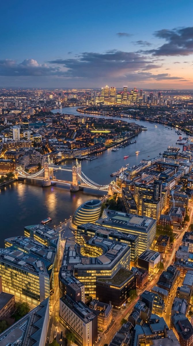 Tower Bridge London dusk