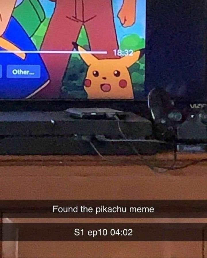 Pokemon Pikachu meme S1 ep10