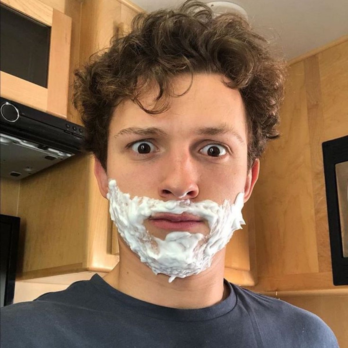 Tom Holland steals Zendaya's skincare