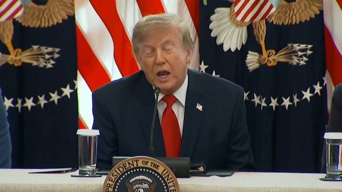 Trump defends Hubbard release strategy