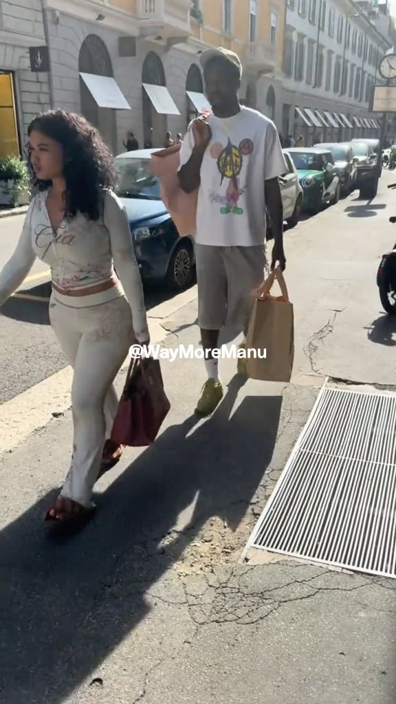 Marcus Thuram and India Love Milan