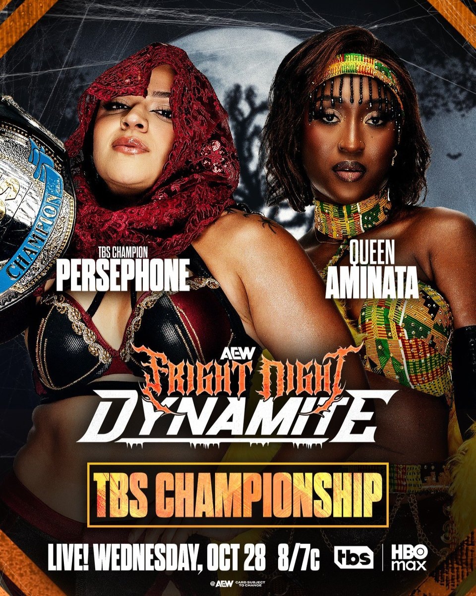 AEW Fright Night Dynamite match lineup (photo 2 of 3)