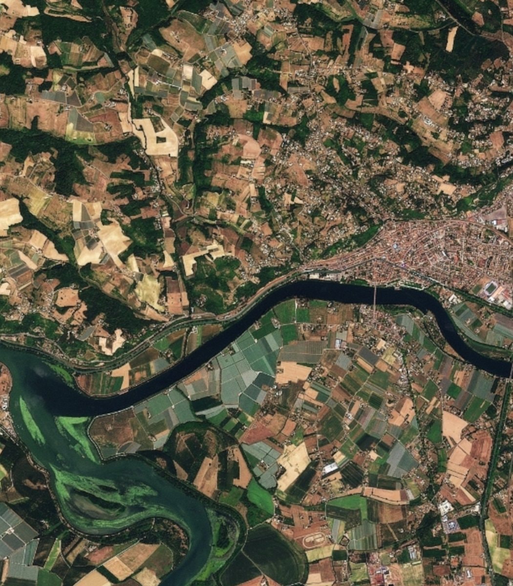 Europe drought satellite images (photo 2 of 2)