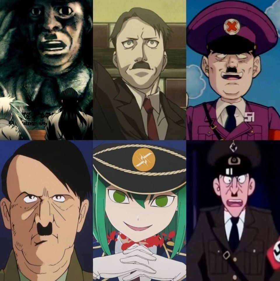 Hitler in anime appearances