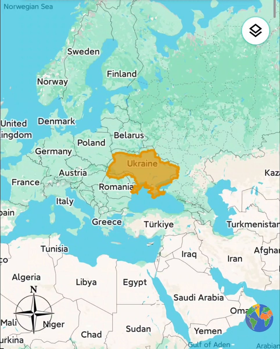 True Size of Ukraine