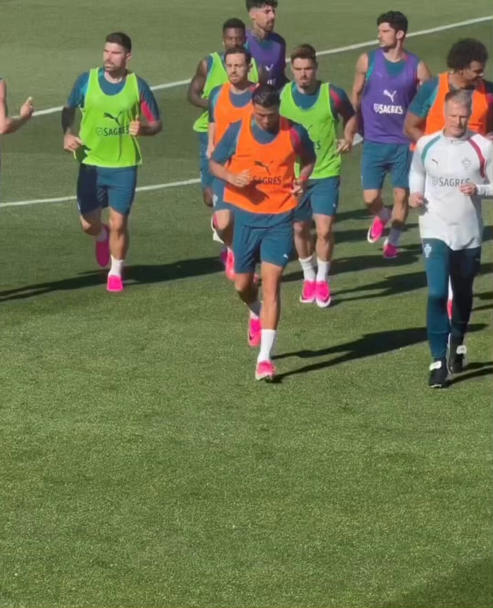 Cristiano Ronaldo Portugal training