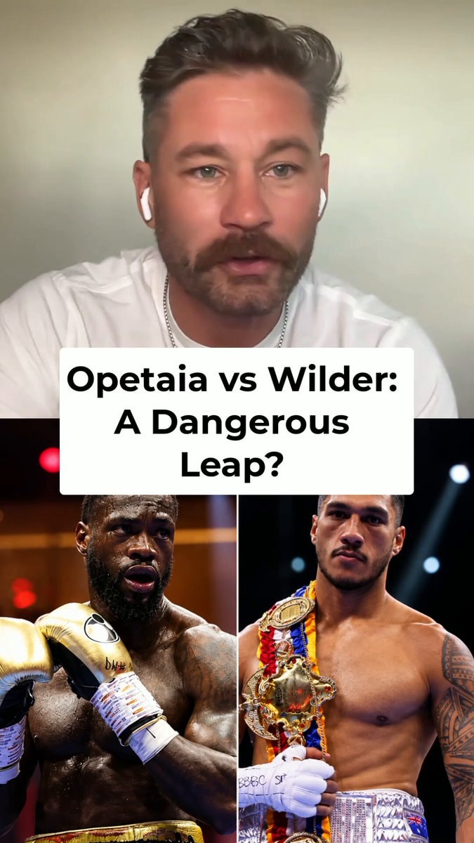 Opetaia vs Wilder heavyweight debate
