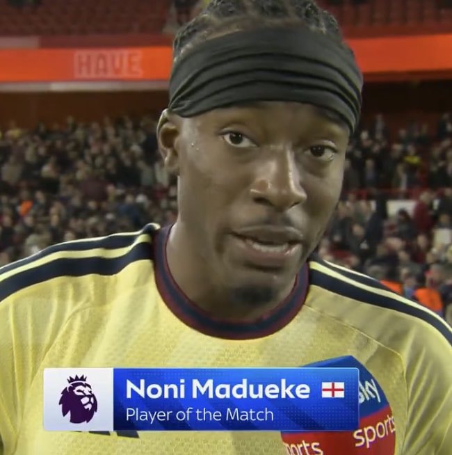Noni Madueke Man of the Match