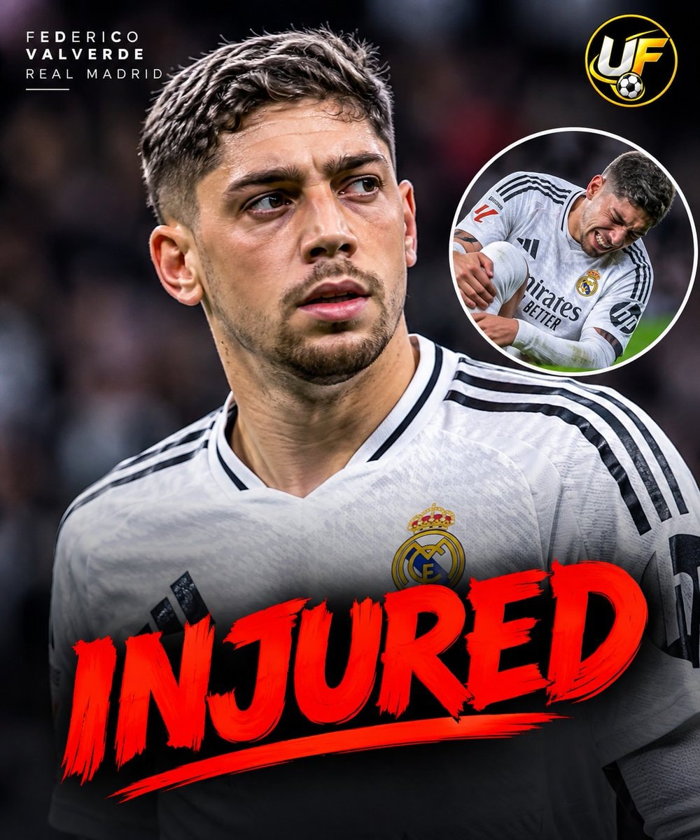 Federico Valverde Real Madrid Injury Federico Valverde Real Madrid Injury