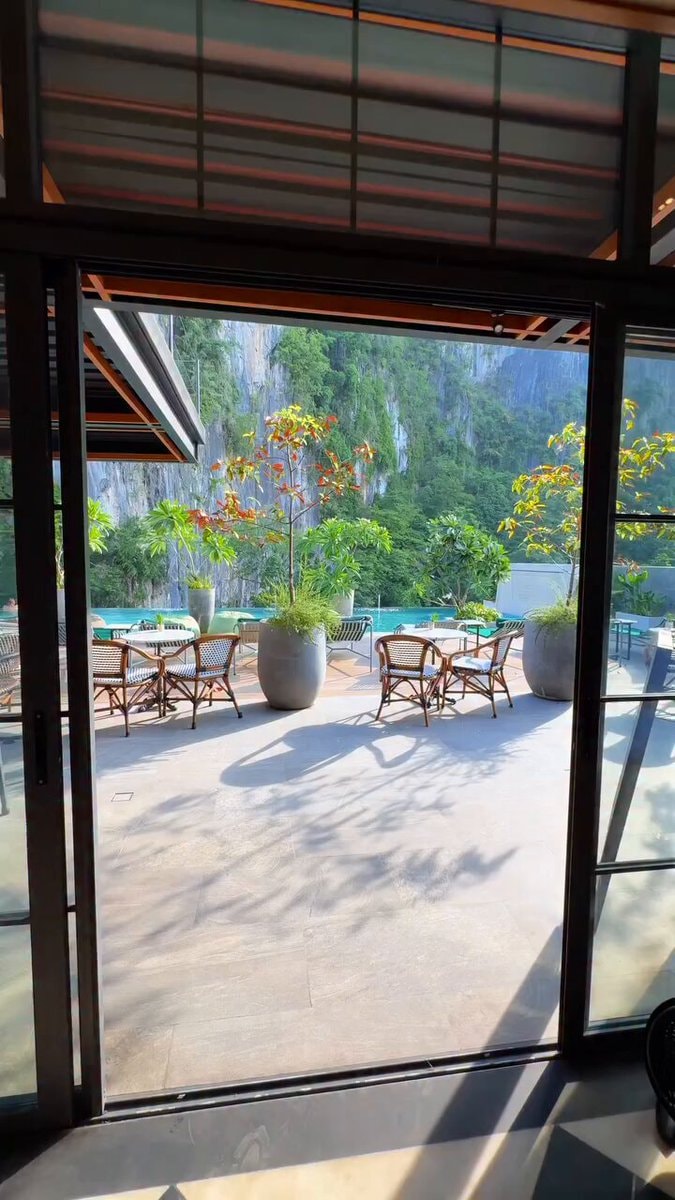 resort in Pileh lagoon, Krabi, Thailand