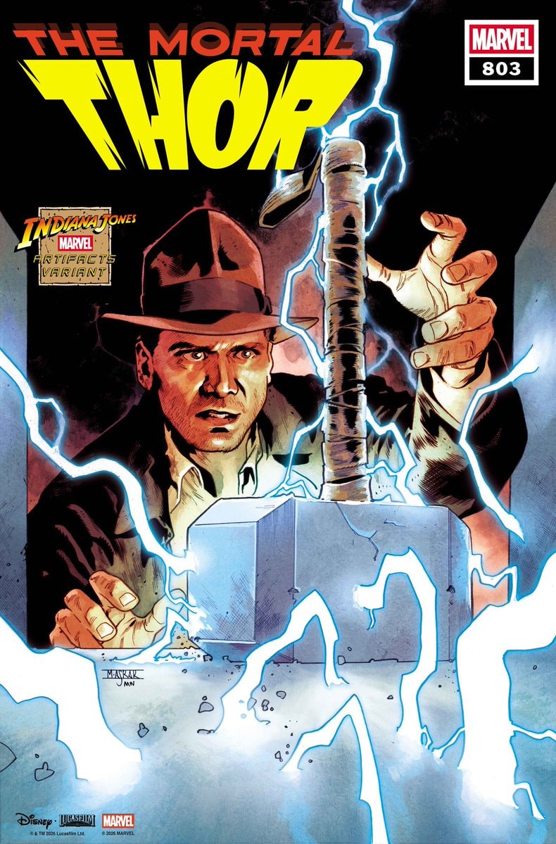 INDIANA JONES Marvel Artifacts Variant covers (photo 2 of 3)