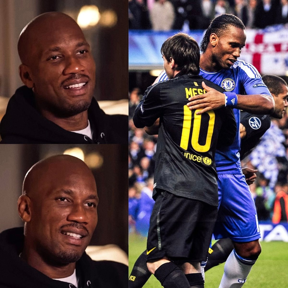 Didier Drogba on Messi's 63 goals