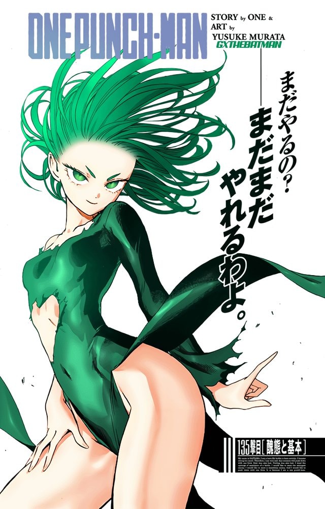 One Punch Man Tatsumaki chapter 135