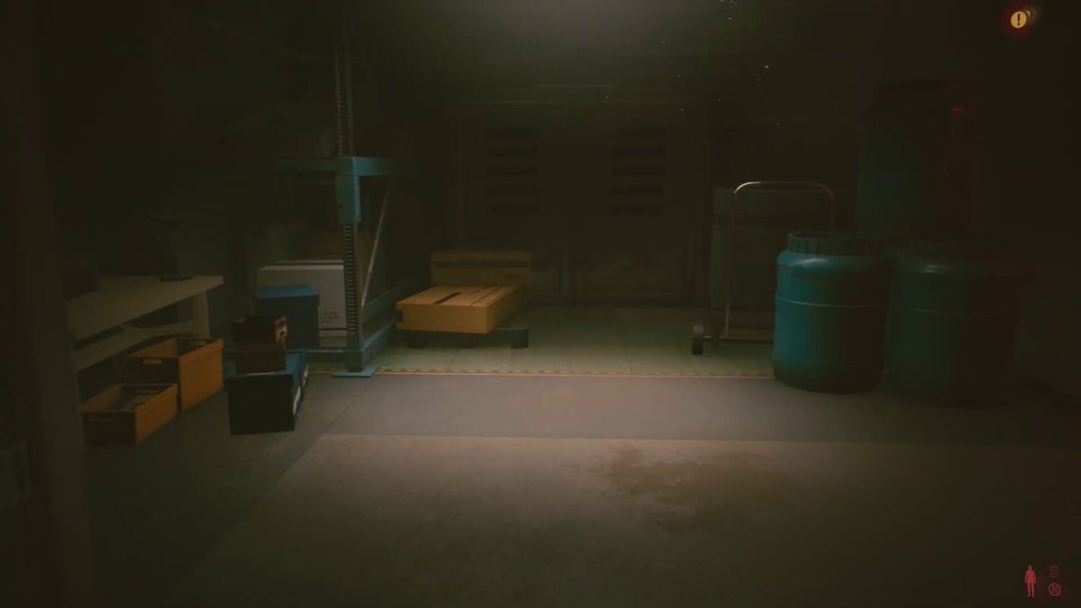 Yellow Gurney Industrial Room Yellow Gurney Industrial Room