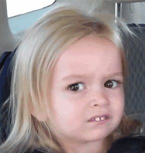 confused blonde girl reaction gif