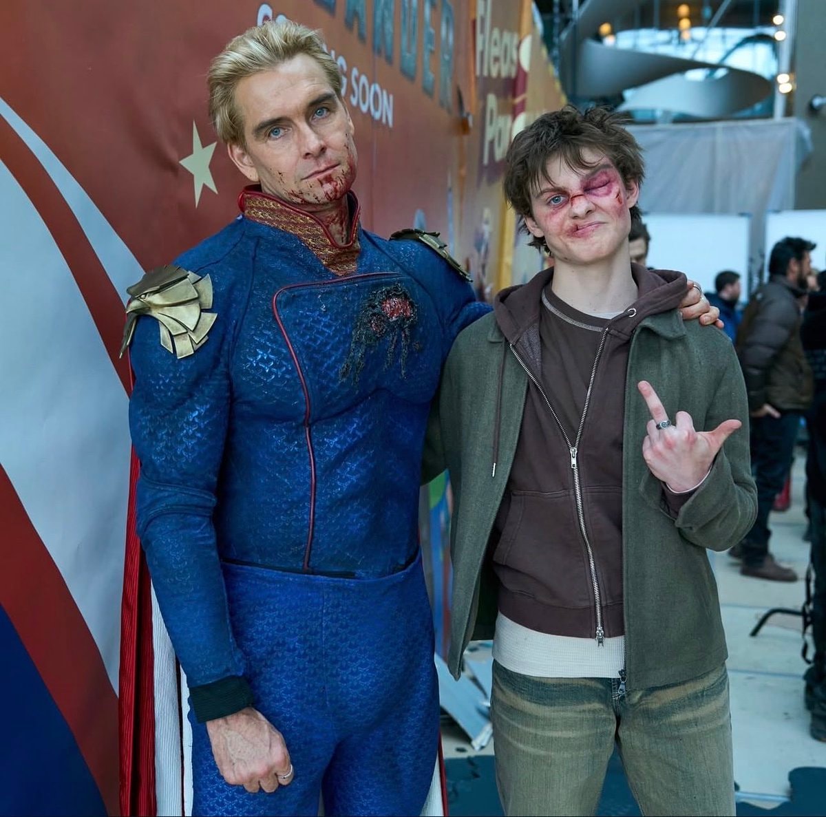 Homelander Ryan The Boys season 2 vs 5 (photo 2 of 2) Homelander Ryan The Boys season 2 vs 5 (photo 2 of 2)