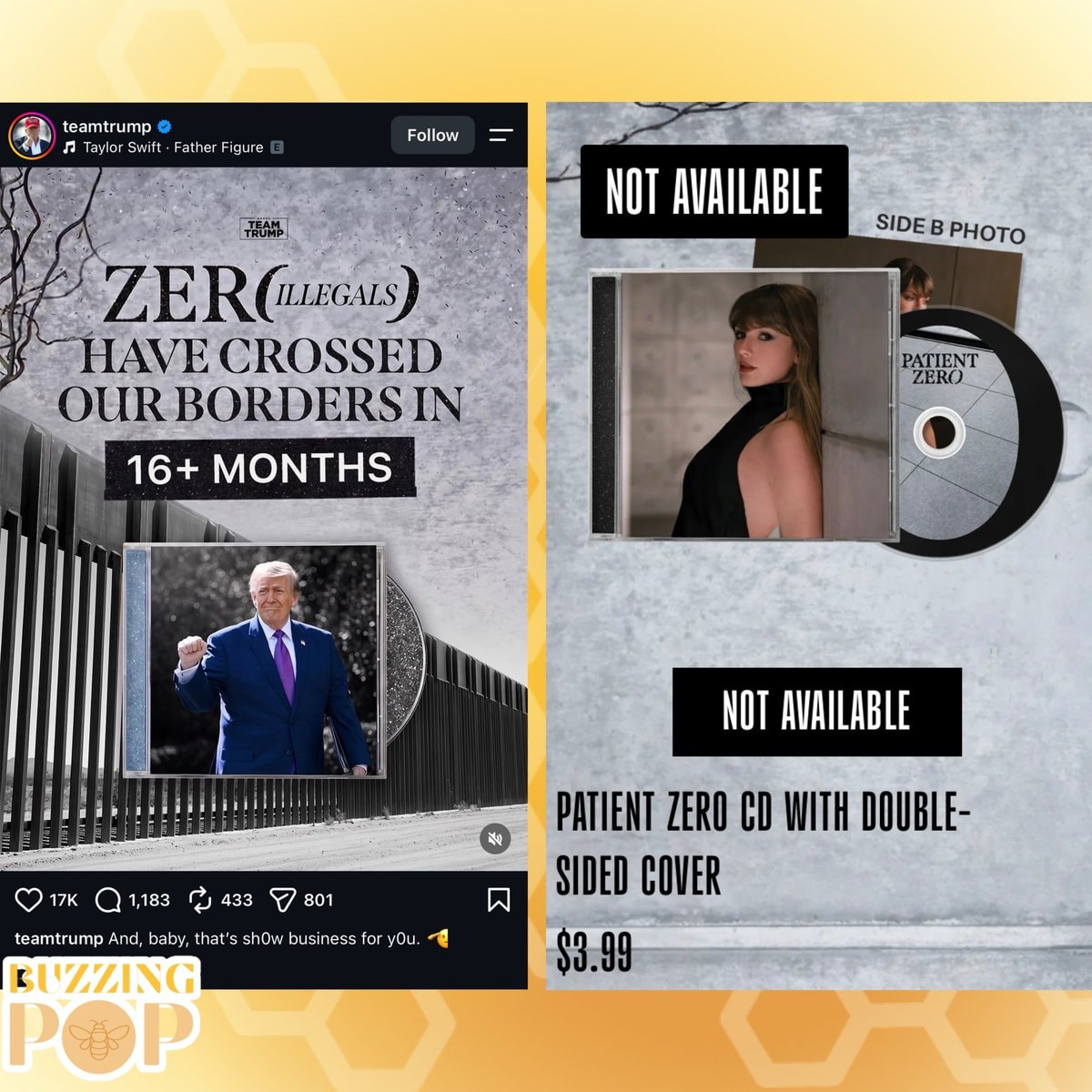 Taylor Swift Patient Zero MAGA edit (photo 2 of 2)