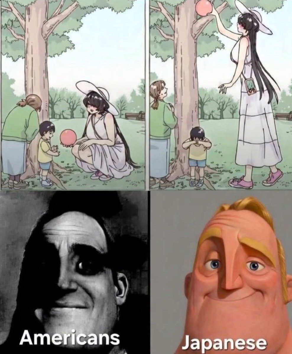 Mr. Incredible meme Americans Japanese Mr. Incredible meme Americans Japanese