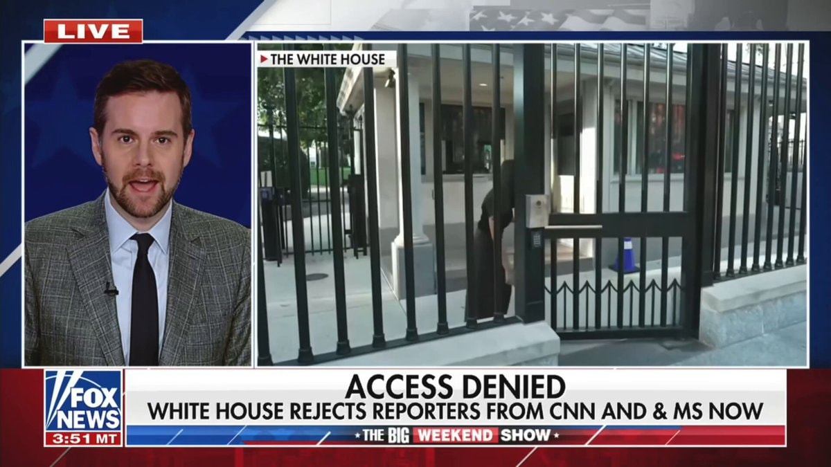 White House Access Denied Reporters