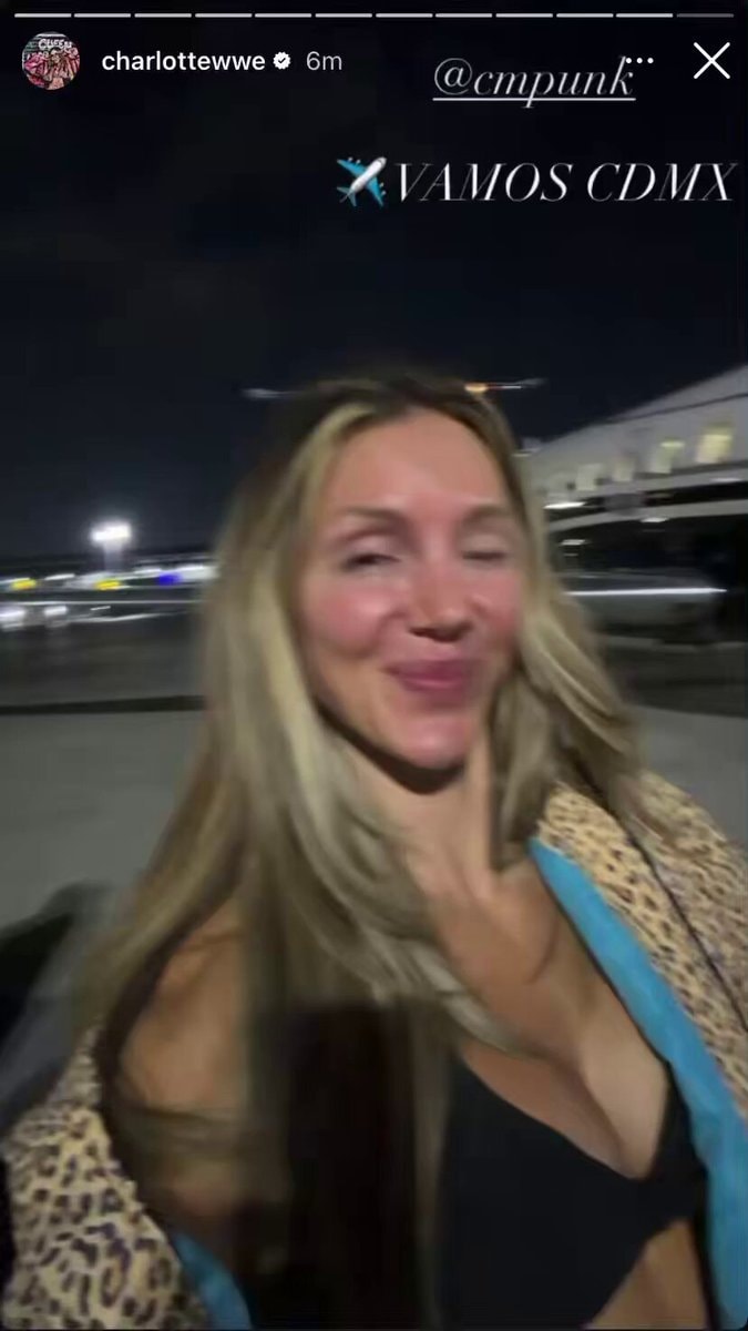 Charlotte Flair and CM Punk travel for WWE SmackDown