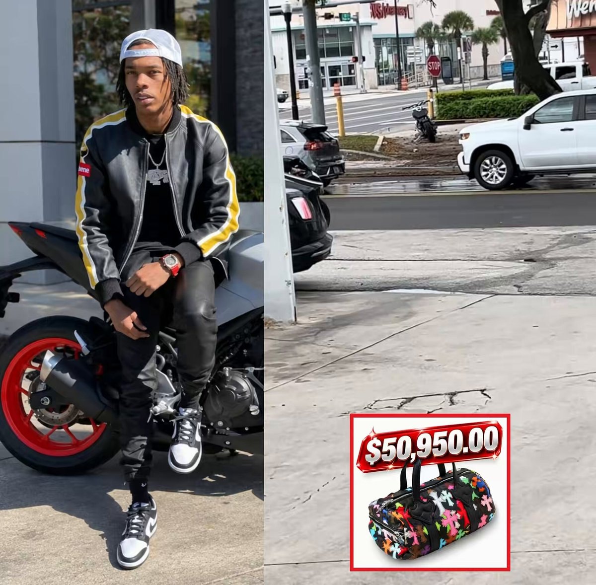Lil Baby Miami motorcycle