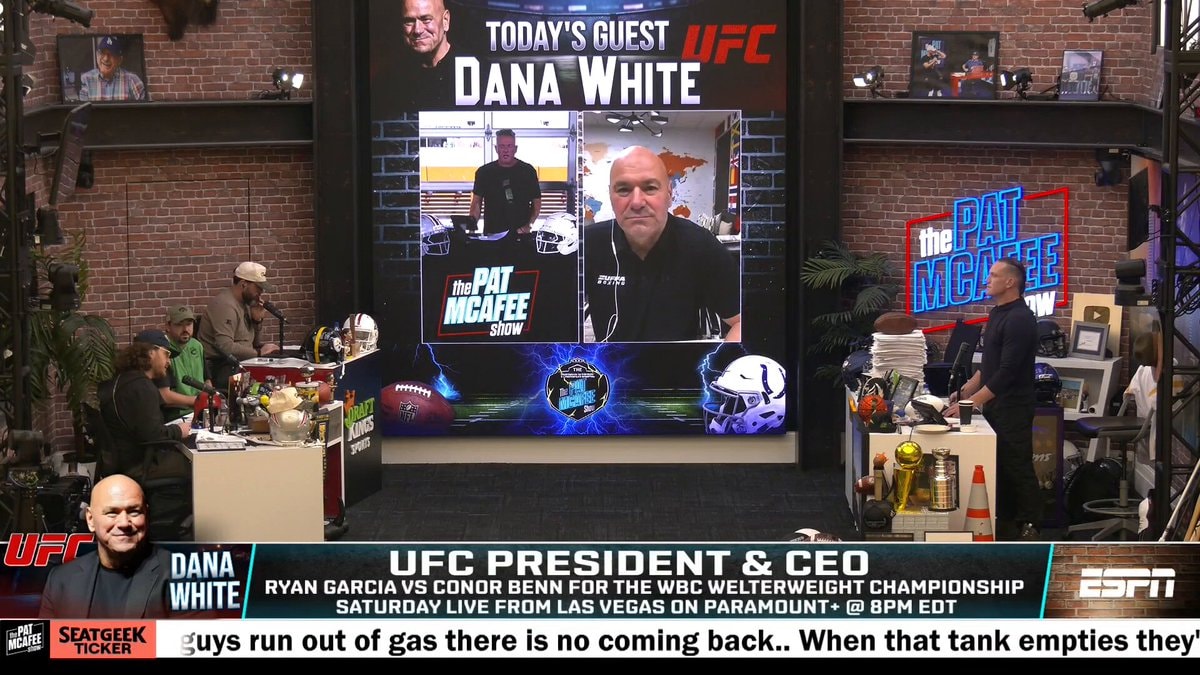 Dana White rules out Mount Rushmore Dana White rules out Mount Rushmore
