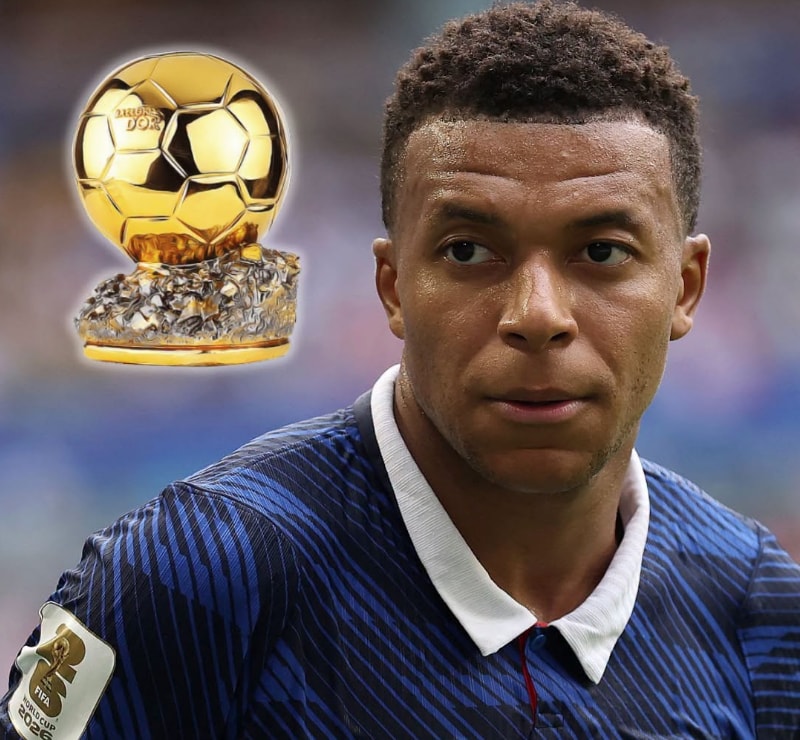 Kylian Mbappé Ballon d'Or campaign Kylian Mbappé Ballon d'Or campaign