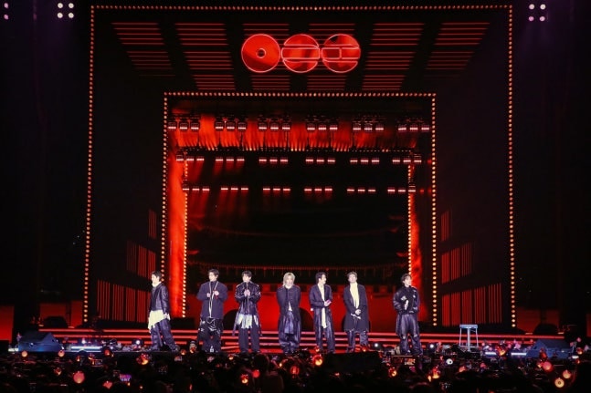 J-hope on stage at BTS concert (photo 2 of 2)