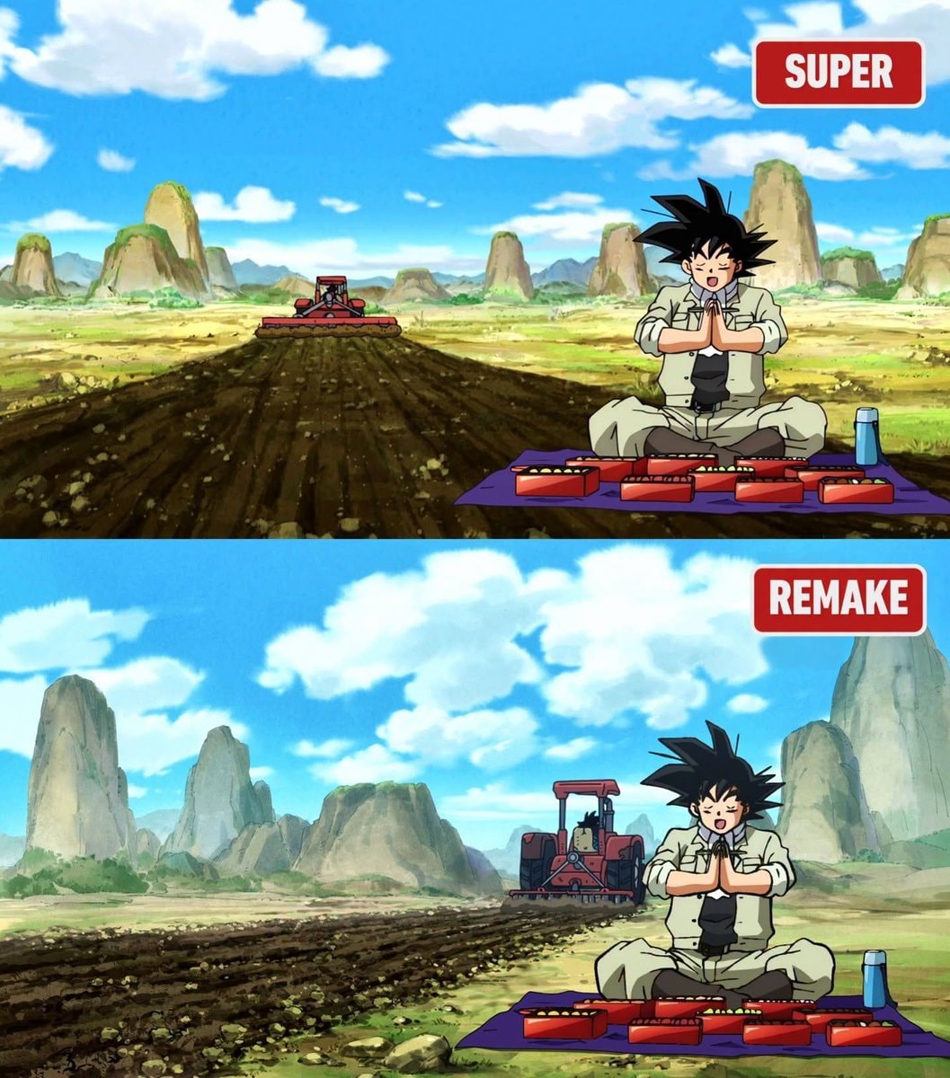 Goku SUPER vs REMAKE