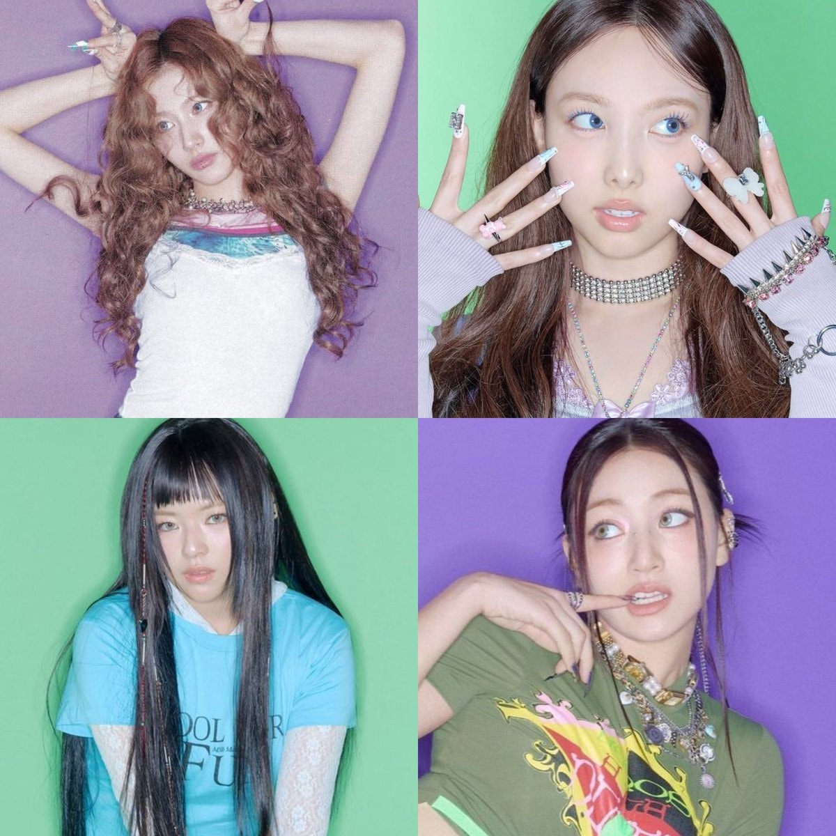 Jihyo Nayeon Sana Jeongyeon past group
