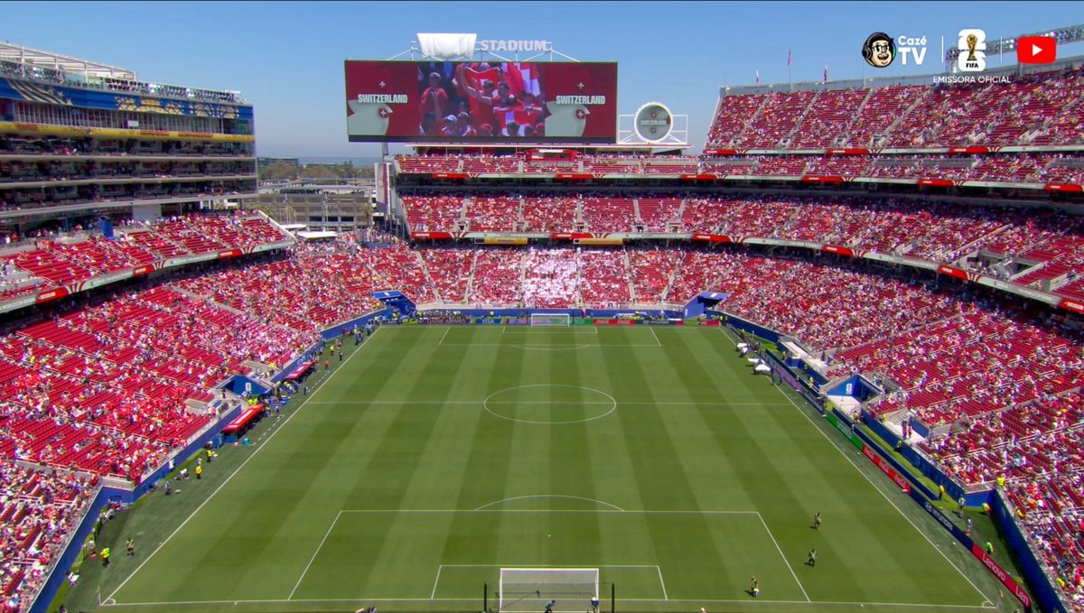 Qatar vs Switzerland World Cup crowd