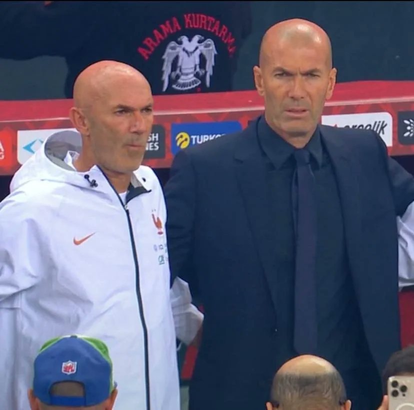 Zinedine and Zidane
