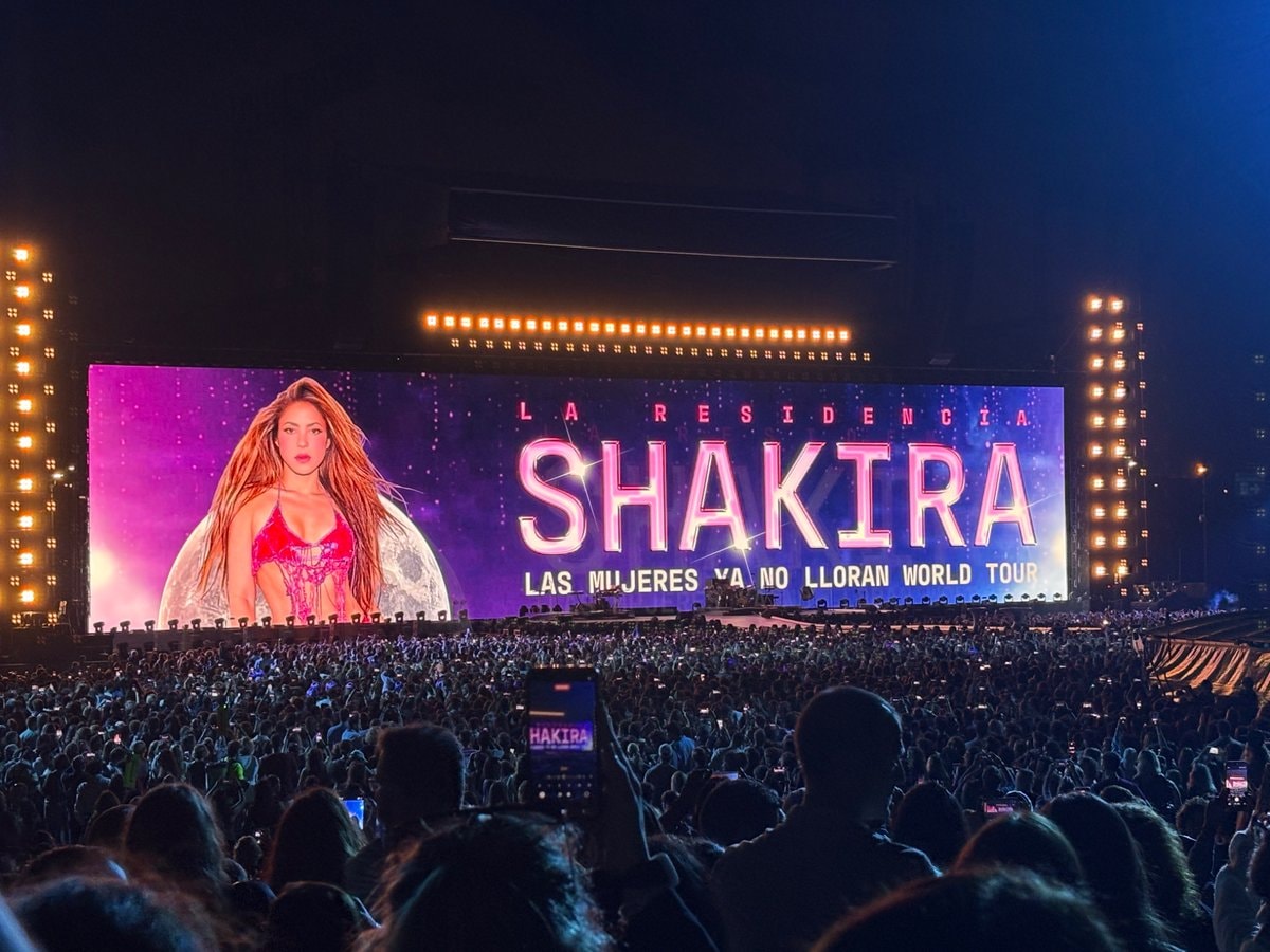Shakira Las Mujeres Ya No Lloran Madrid