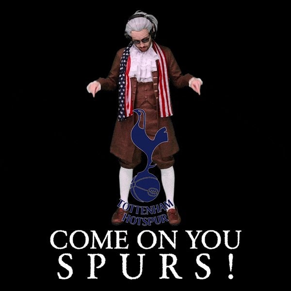 Spurs fan reaction GIF