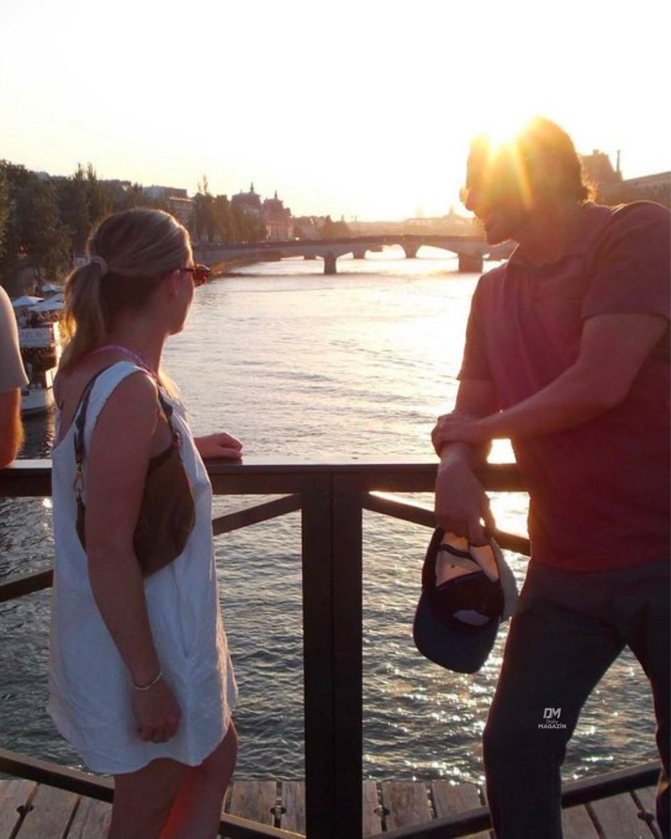 Gigi Hadid Bradley Cooper sunset boardwalk (photo 1 of 2)