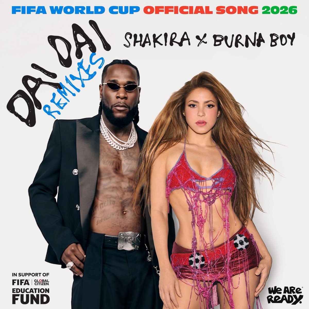 Shakira Burna Boy Dai Dai #1 Spotify